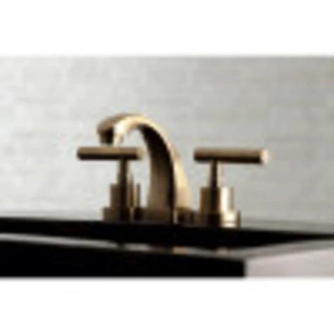 Concord Mini Widespread Lavatory Faucet Polished Chrome Finish with Solid Brass Construction and Drip Free Ceramic Cartridge