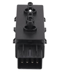 Front Left Driver Side 6 Way Power Seat Adjustment Switch Easy Install Replacement For 2004 2013 Chevy Silverado GMC Sierra Yukon Cadillac Buick Models 12451495 SW5162 1S7614, black plastic with 8-pin connector, front view.