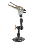 Adjustable Third Hand Welding Clamp With 360 Degree Rotation Magnetic Base And Heavy Duty Alloy Arms for precision soldering and repairs.