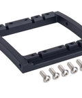 Dual Servo Mount For 1 By 10 RC Crawlers Capra SCX10 II LCG Chassis Aluminum Alloy Steering And Winch Bracket with screws