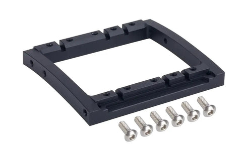 Dual Servo Mount For 1 By 10 RC Crawlers Capra SCX10 II LCG Chassis Aluminum Alloy Steering And Winch Bracket with screws