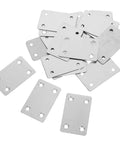 Beefy Built Heavy Duty Flat Corner Brackets Set For Shelves And Wood 30 Pcs Stainless Steel Mending Brace Plates
