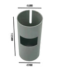 Mist Dispenser Fog Machine For Aquariums, Ponds, Landscaping, And Pools No-Fuss Setup Premium Cool Mist Humidifier Durable Atomizer For Outdoor Water Features Terrariums, And Small-Scale Displays, gray 46mm x 105mm x 49mm atomizer