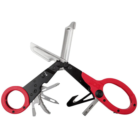 ParaShears Lightweight Backcountry Stainless Steel Pro-Grade Multi-Tool with 11 tools and compound leverage for rescue work