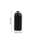 Heavy Duty Carbon Steel Hex Socket Spring Ball Plunger Screw, 2cm tall, 0.8cm diameter, ideal for clamps and jigs.