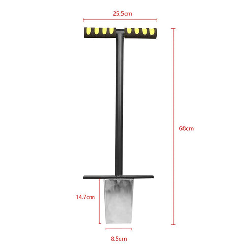 Stainless Steel Soil Sampler Probe For Gardens, Lawns, Farms, And Golf Courses, Pro Grade Durable Core Profiler with dimensions