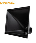 Big Gulp Dust Hood For Woodworking Dust Collection With 13 X 16 Inch Opening Plastic Dust Hood Attachment, black side view