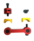 Adjustable Milling Vise Stop For CNC Mills And T Slot Tables Universal Work Stop And Part Locator components displayed