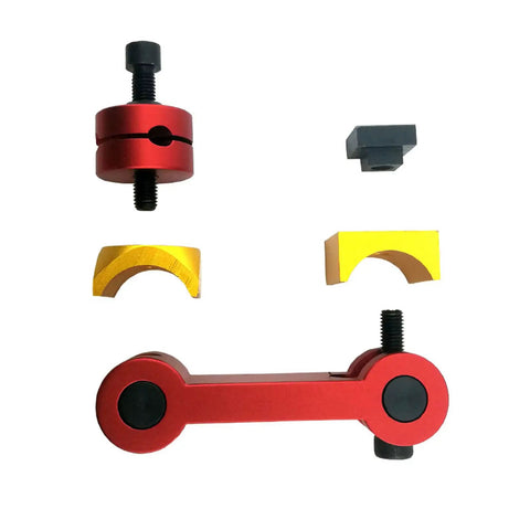 Adjustable Milling Vise Stop For CNC Mills And T Slot Tables Universal Work Stop And Part Locator components displayed
