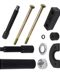 Top Tier 5 And 6 Speed Transmission Mainshaft Inner Bearing Race Tool Big Twin Bearing Puller Kit Part 34902 84 Fits Classic Harleys Fix Gearbox Issues Quick Save Money DIY Style Instead Of Dumping Cash At The Garage For Real Riders. motorcycle bearing puller kit with steel bolts, black spacers, washer and nut