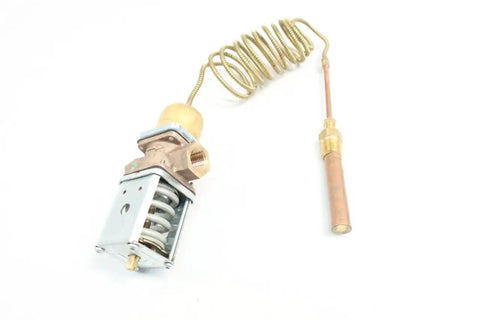 V47AB-3 Temperature Water Regulating Valve One Half Inch NPT Thread For Plumbing Easy Install Water Temperature Control Regulator in brass