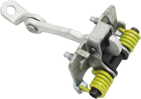 Heavy Duty Front Door Check Hinge For Peugeot 206 206CC 207 Rear Door Check Strap Stop close-up with yellow springs