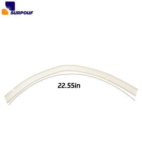 Dishwasher Door Bottom Gasket Replacement for Frigidaire Door Seal 5304500204 Compatible With 4246132 AP5962194 PS11703834 Keeps Leaks From Turning Your Kitchen Into A Drip Show Easy Install Durable Seal, 22.55in clear gasket