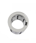 Heavy Duty Double Sealed Deep Groove Ball Bearing 1 Pc Outer Race Type for Linear Motion CNC Parts Electric Tool Automation Low Noise Vibration Reduction High Load Capacity, silver metal close-up
