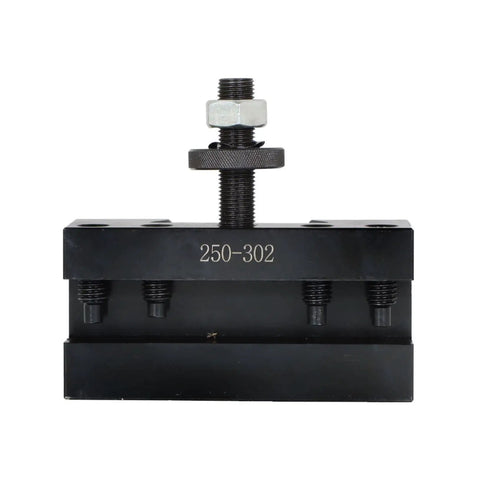 Pro Grade Wedge Type Quick Change Lathe Tool Holder Set featuring durable steel construction and precision for mini metal lathes.