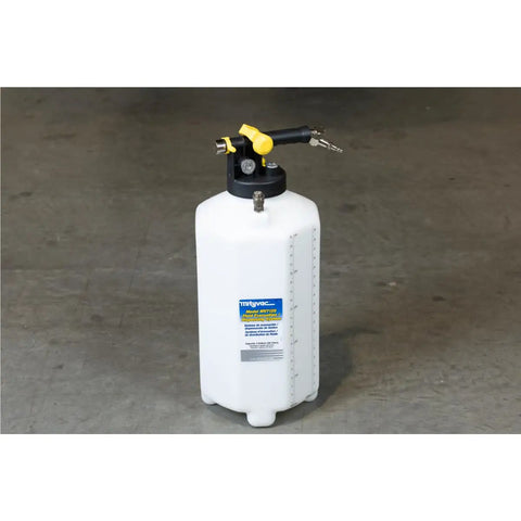 Fluid Extractor Dispenser For Evacuating And Refilling Reservoirs, Topping Off And Bleeding Hydraulic Brake And Clutch Systems, 5.3 Gallon Capacity, 120 PSI, Vacuum Or Positive Pressure, Compressed Air Ready, Pro Grade Heavy Duty