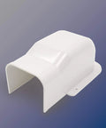 Entry wall cover from 14 Ft Air Conditioner Line Set Cover Kit For Mini Split And Central AC Systems, PVC Tubing Covers For Exterior Pipes