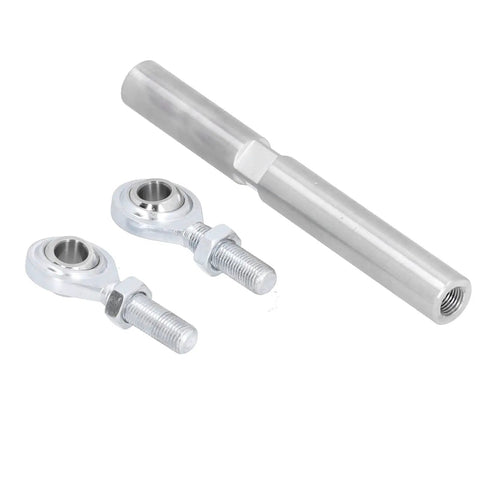 Adjustable Heim Joint Alternator Tensioning Rod Bracket For SBC BBC 350 454 V8 5 1/2 Inch stainless steel with rod and joints