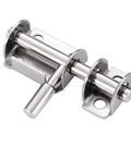 Heavy Duty Stainless Steel Slide Bolt Lock For Exterior Gates And Doors Rust Proof Security Hasp with a smooth glide mechanism.