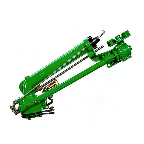 Heavy Duty Irrigation Spray Gun With Adjustable Angle Turbine Sprinkler And Replaceable Nozzles Metal Garden Irrigation Tool