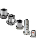 25mm Ballscrew Nut With Low Friction For Ultra Smooth Linear Motion In CNC Machines And 3D Printers Carbon Steel