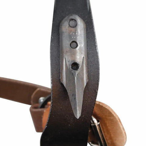 Close-up of gaff on Hydra-Cool Pole Climber System With Claw Climbers, Gaffs, Ankle Straps And Velcro Closure, Bi-Layer Comfort Pads.