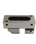 Heavy Duty Bench Vise With Swap Out Jaw Faces And V Groove Clamping No Sweat Setup For Round Stock Or Square Bars, metal base