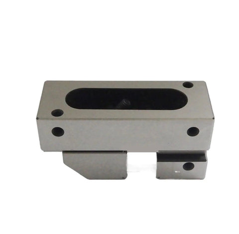 Heavy Duty Bench Vise With Swap Out Jaw Faces And V Groove Clamping No Sweat Setup For Round Stock Or Square Bars, metal base