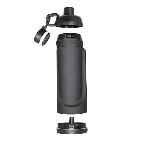 Water Bottle With Hidden Bottom Compartment Secret Storage For Cash Keys Cards Travel Gym Beach Outdoor Use Discreet Dual Purpose Bottle