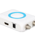 Plug And Play RF Modulator For Home Theater And TV, supports PAL and NTSC output, 1080P PLL VHF control, durable ABS build, no driver needed