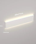 LED Bathroom Vanity Light Fixture Up And Down Wall Sconce For Mirror Modern Natural White 4000K 24W 28 Inch Size