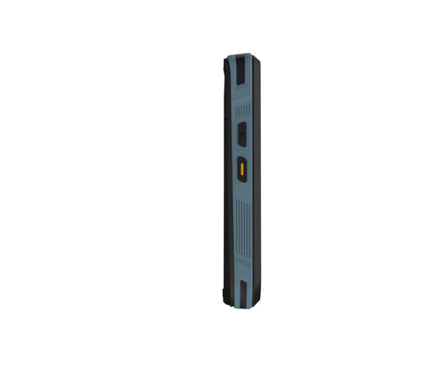Boss Level 6 Inch Android 12 Handheld Barcode Scanner Rugged Portable PC With 4G LTE And WiFi side view showing sleek design.