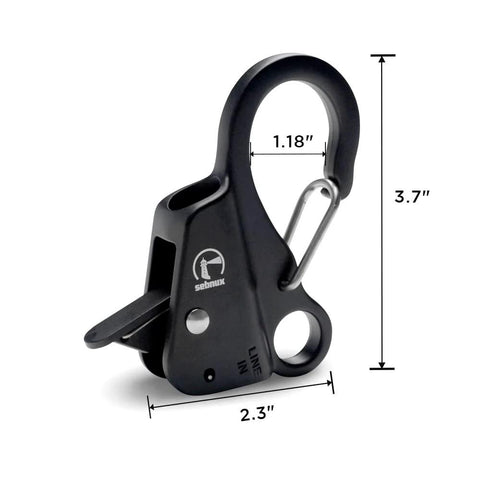 Stainless Steel Anchor Hook With Quick Release For Small Boats Pontoon And Kayak Plated Black Set Of 2