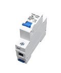 Tough As Nails Heavy Duty MCB Miniature Circuit Breaker C Curve 63 Amp 230 400 Volt Panel Switch side view with blue lever and markings.