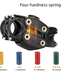 Mountain Bike Shock Absorber Spring Beefed Up For Suspension Stem Dashpot 90mm showing four hardness springs