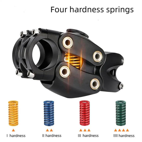 Mountain Bike Shock Absorber Spring Beefed Up For Suspension Stem Dashpot 90mm showing four hardness springs