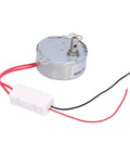 Heavy Duty 24 Volt DC Motor For Fans Heaters And Stands With Super Smooth 20Rpm Speed And Reversible Cw Ccw Rotation To Fix Your Appliances Fast, showing metal body and wires.