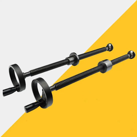 Hand Crank T16 Lead Screw Kit With Kickass Grip And Smooth Manual Rotation Featuring Heavy Duty Steel Build Plus Foldable Aluminum Wheel For Straight Shooting Precision On Any Project