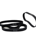 Three Piece Timing Belt Set For Precision Drive, Lengths From 214 To 244 Mm, 6 To 15 Mm Wide, 2GT Style, 112 Teeth Each