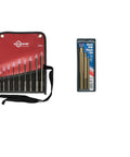 14 Piece Tool Set Bundle With 61044 Free 60144 Bonus Black Heavy Duty Hand Tools Pack displayed in red and clear packaging