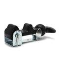 QWORK rubber hood latch with T-handle on metal mounting bracket