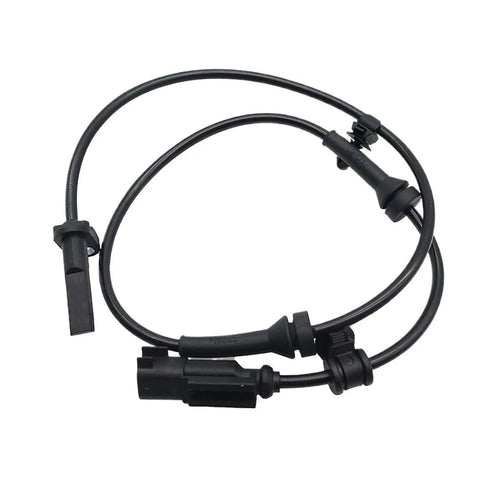 Front Abs Wheel Speed Sensor Built Heavy Duty For Tesla Model X 2016 Through 2020, black wire harness for wheel position monitoring.