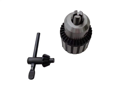 Pro Level One Half Inch Heavy Duty Drill Chuck For Metal Lathe MT Two Tailstock Replacement Part Built Like A Boss For The Daily Grind With Lifetime Guarantee And Made In USA