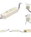 Heavy Duty 12V LED Power Supply Waterproof 35W 3A Switch Mode Driver AC To DC Light Transformer 110V And 220V Input For Outdoor LED Strips And Fixtures High Efficiency Waterproof Power Converter Bulk Pack, white casing