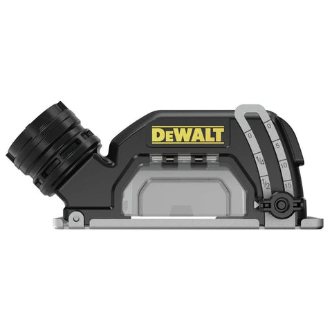 DEWALT 20V MAX XR cordless cut-off tool, side view, bare tool