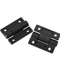 Ball Bearing Door Hinges Heavy Duty 2 Pack With Free Stop Positioning Black Flat Hinge For Cabinets And Doors
