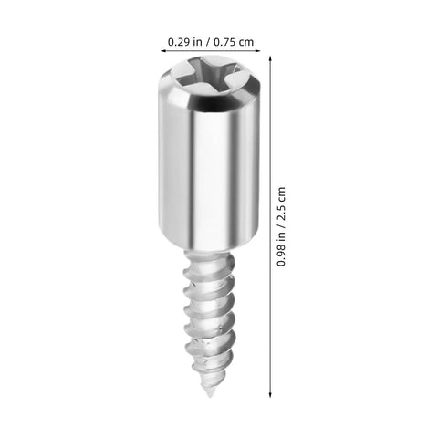 Heavy Duty Cabinet Shelf Peg Set With 150 Self Tapping Shelf Pins And 150 Sleeves 0.3 Inch Closet Support Screws in silver