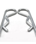 M7 X 150 Hairpin Cotter Pin Clip R Shape Spring Retaining Clip For Fast Locking Bolts Works Like A Champ In Indoor Outdoor Applications Rustproof Carbon Steel 2 Pack