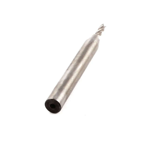 End mill cutter, 2.5mm diameter, 6mm straight shank, 4-flute HSS-AL bit