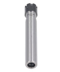 Essential 135mm C20 ER16M Straight Shank Tool Holder Collet Chuck Spacer Shaft Extender For CNC Milling Machines with silver finish.